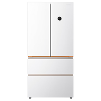 华凌 新品神机618pro  双系统制冰 600L 法式多门冰箱HR-618WUFIPZ