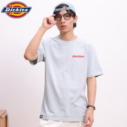 Dickies 短袖T恤男女同款美式复古印花纯棉宽松百搭夏季上衣