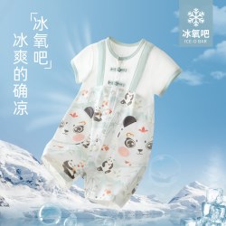 巴厘小猪 薄款婴儿连体衣2026新款夏季哈衣