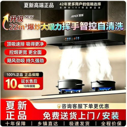 夏新 智能烟灶套装变频增压自清洁 猛火双灶