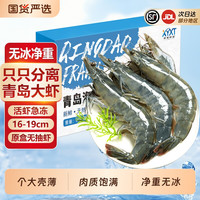 虾有虾途 青岛大虾鲜活冷冻3斤