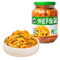 饭扫光 酱菜泡菜榨菜下饭菜400g*1瓶干饭人必备下饭拌面早餐稀饭