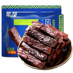 蒙都 风干牛肉干（7成干） 400g