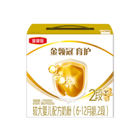伊利 金领冠育护较大婴儿配方奶粉2段6-12月1200g*1盒【5倍DHA好脑力】