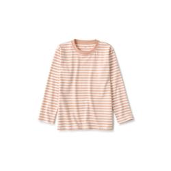 無印良品 MUJI 无印良品 大童 天竺编织 圆领长袖T恤 童装打底衫儿童男童女童夏