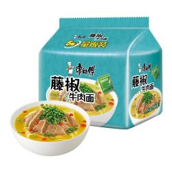 康师傅 斗罗大陆 藤椒牛肉面 5包