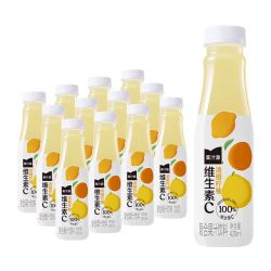 美汁源 维C清橙柠柚420ml*12瓶
