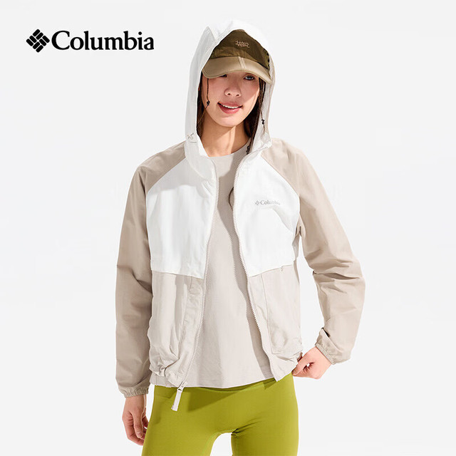 Columbia 26春夏新款哥伦比亚女户外拒水透气防紫外线皮肤衣外套WR7658 278 M