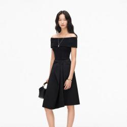VERO MODA 26秋新品A字半裙简约俏皮优雅时尚潮流洋气半身裙