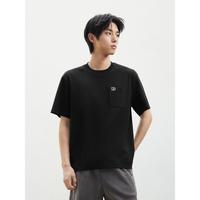 GXG 男微廓双色可选简约时尚刺绣休闲潮搭短袖T恤