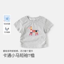 班喜迪 女童短袖T恤