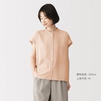 無印良品 MUJI 无印良品 女式 易干 法国袖罩衫 衬衫衬衣女装女款夏季