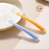 嫚熙 硅胶勺子宝宝辅食勺