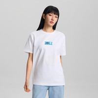 Lee 26新品舒适版圆领游戏门票设计元素图案男女同款短袖