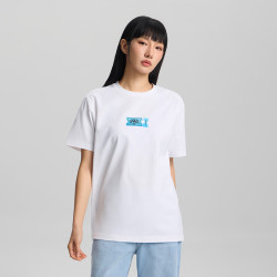 Lee 26新品舒适版圆领游戏门票设计元素图案男女同款短袖