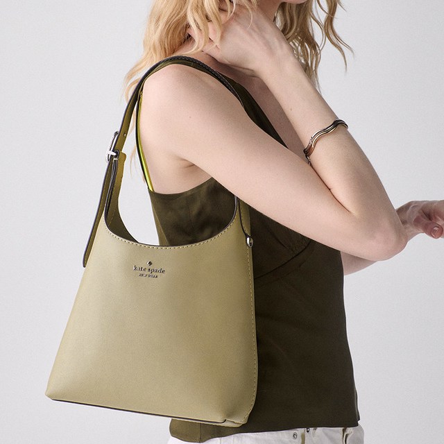 移动端：Kate Spade 【Hobo】单肩手提斜挎包 皮质
