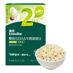 英氏 婴幼儿溶溶豆椰子味儿童零食溶豆冻干10g