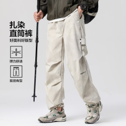 布衣传说 直筒休闲裤