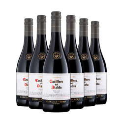 红魔鬼 干露红魔鬼西拉干红葡萄酒750ml*6瓶整箱 智利原瓶进口红酒