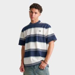 FRED PERRY Men's Fred Perry Heavyweight Striped T-Shirt