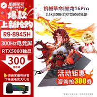 机械革命 蛟龙16Pro 2024/25款满血4070电竞游戏笔记本电脑 蛟龙16K R7-7735H RTX4050 16G内存+512固态