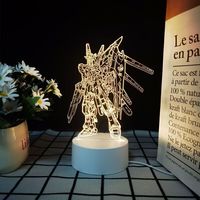 喜梦客 高达3d小夜灯卧室氛围灯桌面摆件