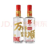 郎酒 45度顺品郎480浓酱兼香型白瓶酒纯粮酿造送礼 45度 488mL 2瓶 红顺
