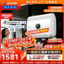 Leader Haier/海尔 母婴级净肤 电热水器