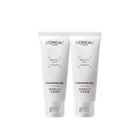 巴黎欧莱雅 L'OREAL PARIS欧莱雅欧莱雅复颜玻尿酸水光洁面啫喱 30ml*2
