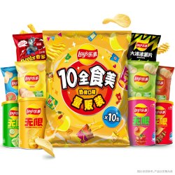乐事 薯片 混合口味 410g