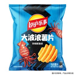 乐事 大波浪薯片 香脆烤鸡翅味