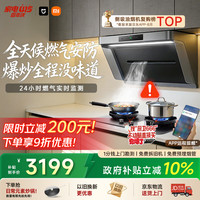 米家 P1 Pro系列 CXW-165-MJ04C 侧吸式吸油烟机 星辰银