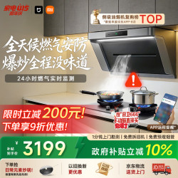米家 P1 Pro系列 CXW-165-MJ04C 侧吸式吸油烟机 星辰银