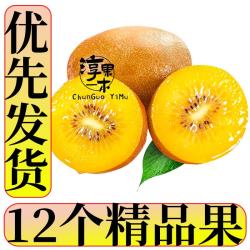 淳果一木 黄心猕猴桃 10个装 单果≥100g