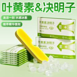 顾甜 叶黄素决明子冰敷眼罩水凝胶冰凉贴冷敷润眼舒缓眼周成人学生通用 10片