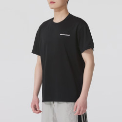 斯凯奇 男装女装运动服夏季款耐穿不易皱休闲运动短袖t恤 P225U117-03K8 M