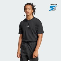 adidas Essential Sporswear品牌logo圆领套头短袖T恤男款JE9024