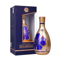 青花汾酒 汾酒股份 53度 金花18 500mL*1瓶 山西杏花村清香型白酒高端送礼