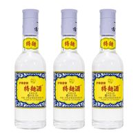 泸州老窖 特曲60版 小酒版 100ml*3瓶 52度 浓香型白酒 自饮自酌