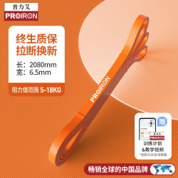 PROIRON 阻力带健身拉力带瑜伽弹力带力量训练 橙色阻力值5-18KG