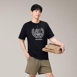 new balance NB官方正品男夏季印花圆领短袖运动宽松T恤MT51974