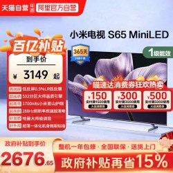 小米 S Mini LED 2025系列 L55MB-S 液晶电视 55英寸 4K