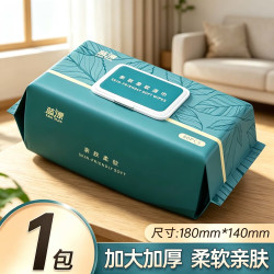 蓝漂 湿巾婴儿手口专用湿纸巾家用大包加厚家庭实惠装可擦私处清洁