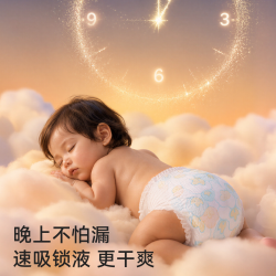 棉柔世家 新生婴儿纸尿裤超薄透气宝宝尿不湿NB