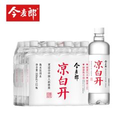 今麦郎 凉白开 饮用水 温和熟水超高温杀菌 550ml*12瓶  整箱塑膜装