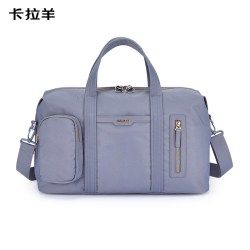 卡拉羊 大容量旅行包便携防水轻便手提包健身行李收纳包斜挎