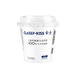 卡士 酸奶110g无添加风味发酵乳乳酸菌酸奶18杯