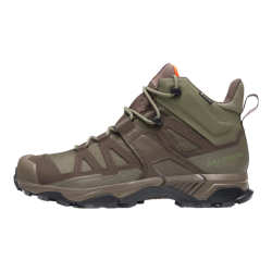 萨洛蒙 X ULTRA TRACKER GTX 防水透气 GORE-TEX 徒步鞋 靓橙色 42