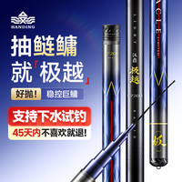 汉鼎 极越轻量鲢鳙竿大综合28调高碳素钓鱼渔具手杆手竿鲢鳙台钓竿鱼竿 10m 极越