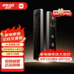 小米 XMZNMS18OD 人脸掌静脉双摄版 智能门锁